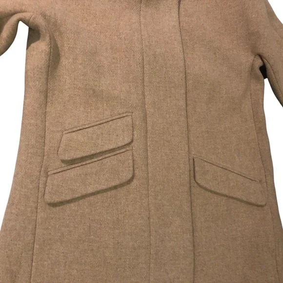 J. Crew Tan Wool Coat - Picture 4 of 7